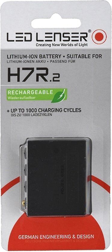 Led Lenser Battery pack Led Li-ion for H7R.2