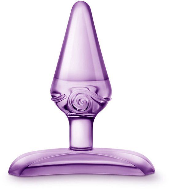 Blush Novelties Blush Play met Me Jolly plug - Paars - 6.7 cm