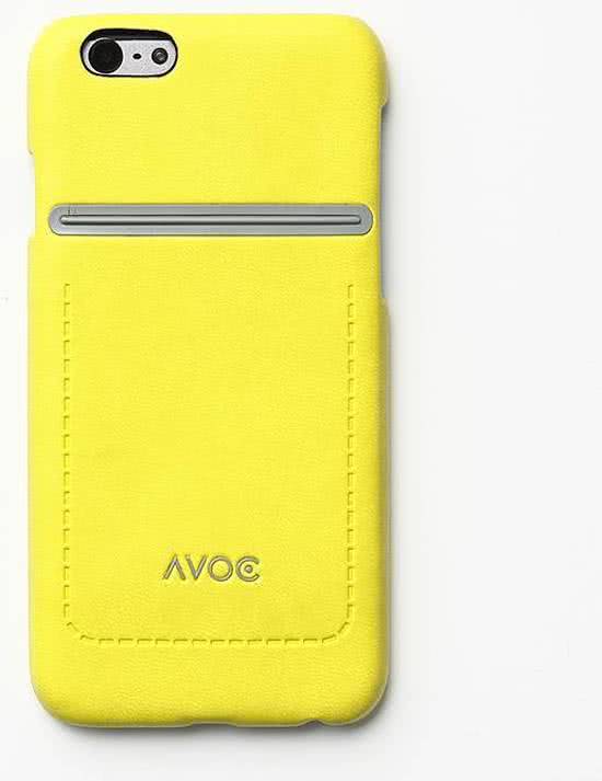 Zenus hoesje voor iPhone 6 Dolomites Bar - Lime Yellow