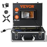 VEVOR Professionele 7" 480p Leidingcamera 30m Riool Camera Endoscoop Camera 1000TVL Inspectie Camera 130° Kijkhoek 25mm Camera Diameter 4500 Mah