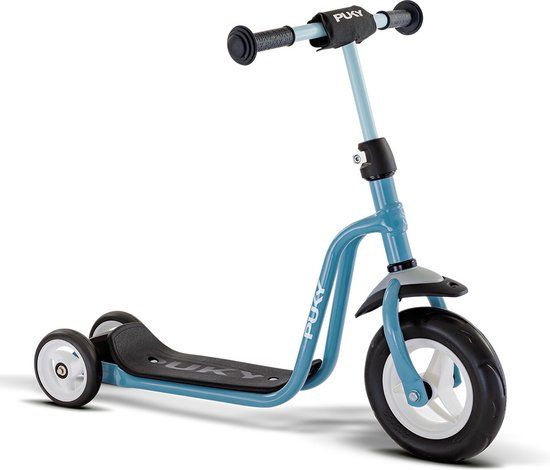 PUKY R1 Starter Step - Retro Blauw (5096) - Kinderstep - 3 wielen