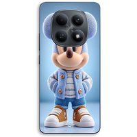 Maniacase Hoesje voor Xiaomi Redmi Note 15 5G Mickey zacht gebreid Disney-stijl