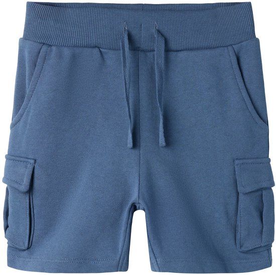 NAME IT NMMOLI SWEAT SHORTS UNB NOOS Jongens Bermuda shorts Maat 92 Katoen/Polyester Vintage Indigo