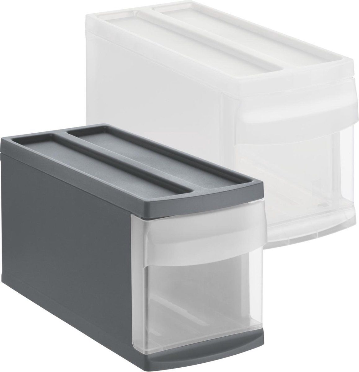 Rotho Babydesign SYSTEMIX combi-ladekast - 17cm - transparant