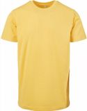 Build Your Brand T-shirt Ronde Hals Heren S Taxi Yellow