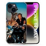 Beschermhoes Johnny Hallyday Moto iPhone 14 Plus (6.7 inch) Protective Case