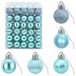 vidaXL - Kerstballenset - 150 stuks - Turquoise - 3 cm - Polystyreen