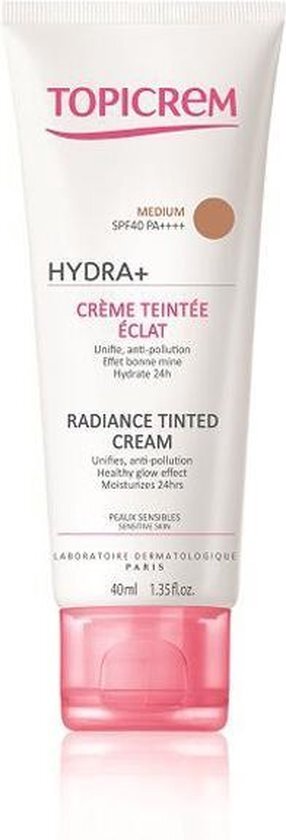 Topicrem Face Care Hydra+ Radiance Tinted Cream