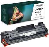 Evoke HP CE-278A zwarte printercartridge, 2100 pagina's, CE278A 78A
