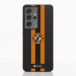 Dundee United Officiel Coque de Téléphone Compostable Samsung Galaxy S21 Ultra - Officiel Coque de Téléphone en Fibriva™s Rayures