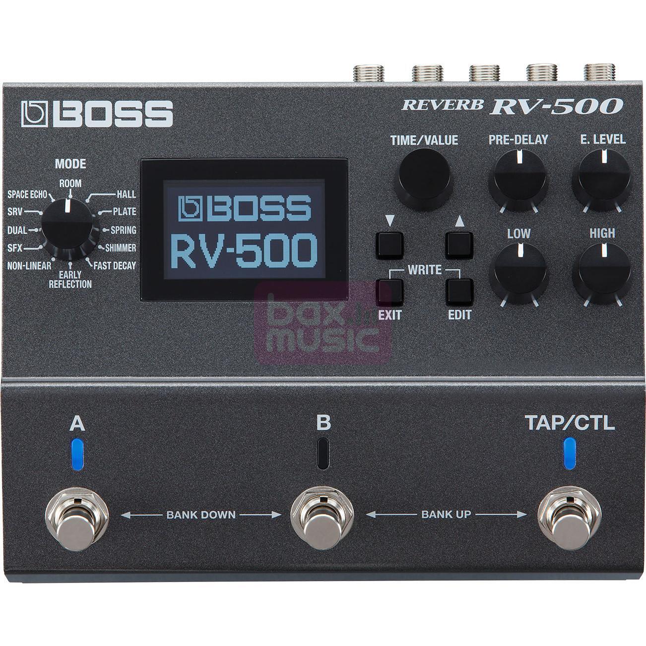 Boss Audio Systems RV-500 Reverb effectpedaal