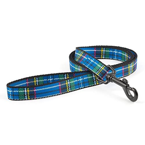 Ancol Nylon linnen tartan, Eén maat, blauw