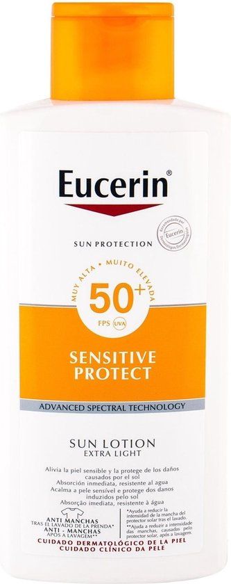 Eucerin Sensitive Protect Zonnelotion SPF 50+ 400 ml