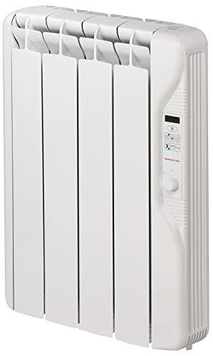 Gabarrón Thermovloeistofzender RF4E Plus | programmeerbare elektrische radiator met 500 W en 4 elementen met 3 temperatuurniveaus | met anti-vertragingssysteem