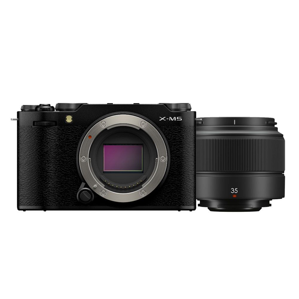 Fujifilm X-M5 zwart + XC 35mm F/2.0