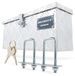 Boîte de rangement en aluminium pour outils - 485 x 140 x 200 mm