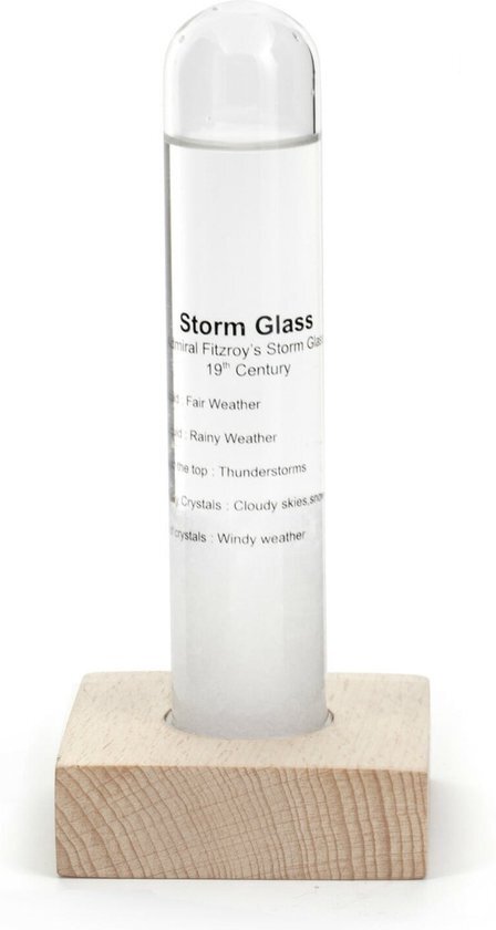 Kikkerland Barometer - Storm Glass