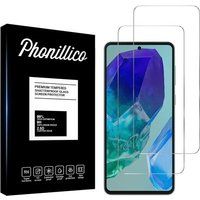 Phonillico® Samsung Galaxy M55 5G Gehard Glas (2 stuks)