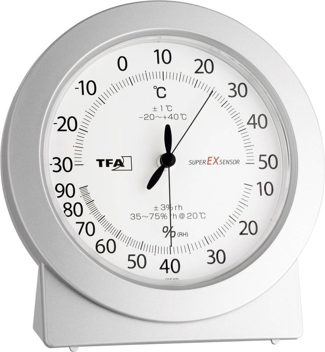 TFA Analog Luchtvochtigheidsmeter (hygrometer) 10 % Hrel 99 % Hrel