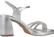 Tamaris - Dames - Sandalen met hak - Metallic - Maat 36