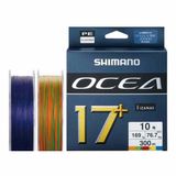 SHIMANO FISHING Shimano Ocea 17 Plus Gevlochten Vislijn 300 M Multicolour 105 Lbs