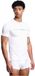 Emporio Armani T-shirt Domicile Wit Katoen Ronde Hals Korte Mouw Logo Regular Fit Maat L