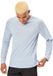 Nnormal Merino T-shirt Manches Longues Bleu S Homme