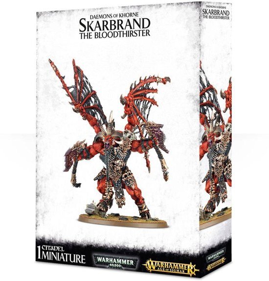 Games Workshop Age of Sigmar/Warhammer 40 000 Daemons of Khorne: Skarbrand the Bloodthirster