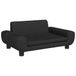 VidaXL Banc pour enfants 70x45x33 cm velours noir