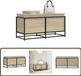 vidaXL Boîte de rangement Chêne Sonoma 100x40x51,5 cm