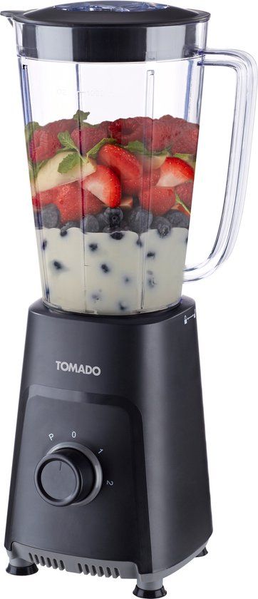 Tomado TTB1001B Blender - 1 liter - 300W - Zwart