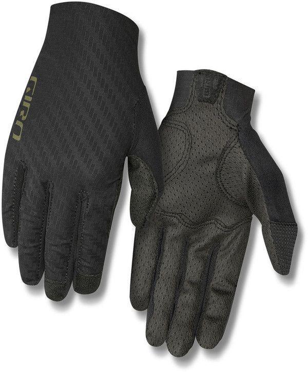 Giro Rivet CS Fietshandschoenen - Zwart/Olijf - Maat: n.v.t.