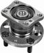 METZGER Roulement de roue arrière pour MAZDA 2 Hatchback (DE, DH3), 122mm, WM 2220