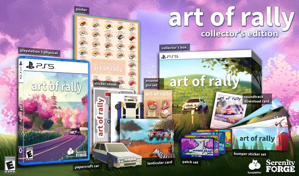 Serenity Forge Art of Rally Collector's Edition - PlayStation 5