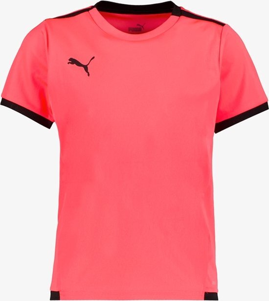 PUMA teamLIGA Jersey Jr FALSE Sportshirt - Sunset Glow-Puma Black