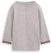 Tom Tailor - Sweatshirt met opstaande kraag - Maat M - dark pecan brown melange