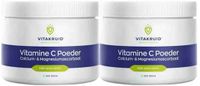 Vitakruid Vitamine C Poeder Calcium- & Magnesiumascorbaat - 2 x 260 gr - Voordeelverpakking