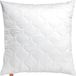 Unyqoos Comfort 100 coussin, coussin décoratif, coussin de canapé, Ökotex, lavable jusqu'à 60 degrés, 45 x 45 cm, blanc