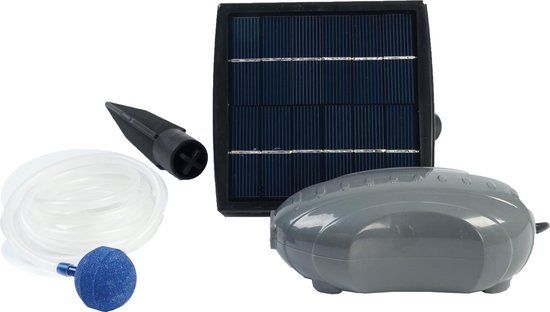 Ubbink Air Solar 100 - Outdoor beluchtingspomp - 250L - 0.1 m³/h - 1.5W - Solar