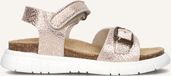 Ton & Ton Meisjes Sandalen - Perla - Roze - Textiel - Maat 24