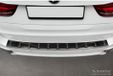 Zwart BMW Zwart RVS Achterbumperprotector passend voor BMW X5 F15 (incl. M-Pakket) 2013-2018 'STRONG EDITION'