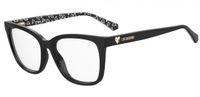 Love Moschino MOL638 INA Rechthoekig Acetaat Zwart