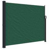 Paravent rétractable 170x300 cm vert foncé