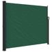 Paravent rétractable 170x300 cm vert foncé