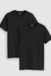 Levi's T-shirt slim fit col rond - lot de 2 - Hommes - XL - Zwart / Black