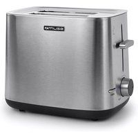 Muse Broodrooster MS-115 BS 1000 W Zilver