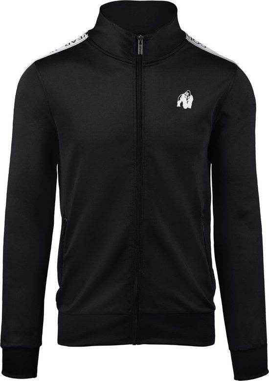 Gorilla Wear Delaware Trainingsjas - Zwart - XL - Heren
