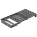 Blum Ambia-Line Messenhouder, breedte 186 mm, lengte 409 mm, voor 4 grote en 5 kleine messen, roestvrij staal, oriongrijs mat, 9 messen, keukenorganizer