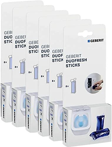 Geberit DuoFresh Sticks Toiletblok - 48 stuks - Voordeelverpakking (één jaar voorraad)
