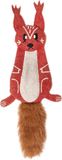 Jack And Vanilla Forest Fluff Eekhoorn Speelgoed Hond Oranje Stof 35 cm